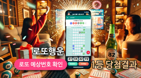로또행운 - 로또당첨 로또번호 예측 (무료)