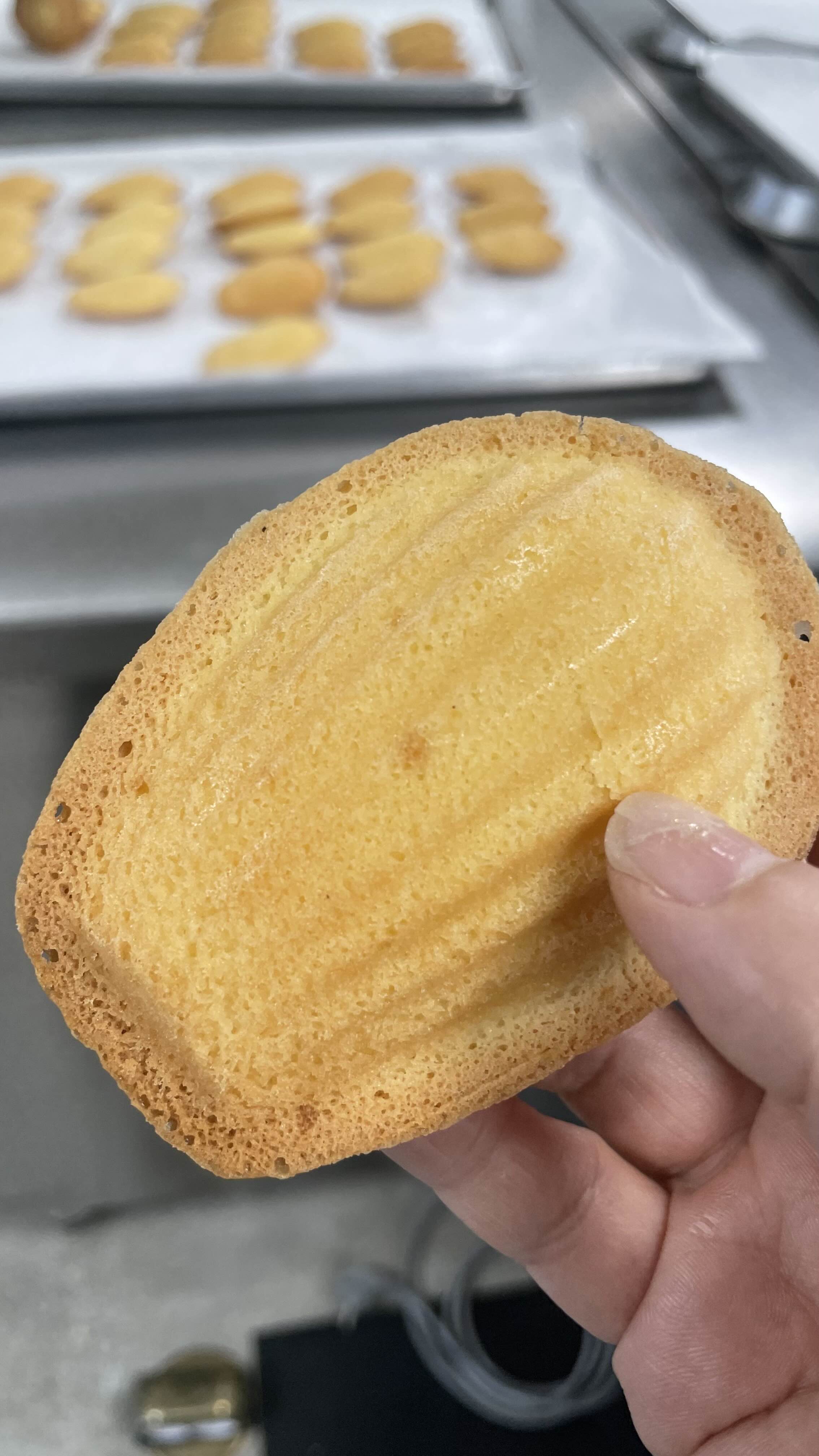 레몬 제스트 넣은 카페 스타일 마들렌