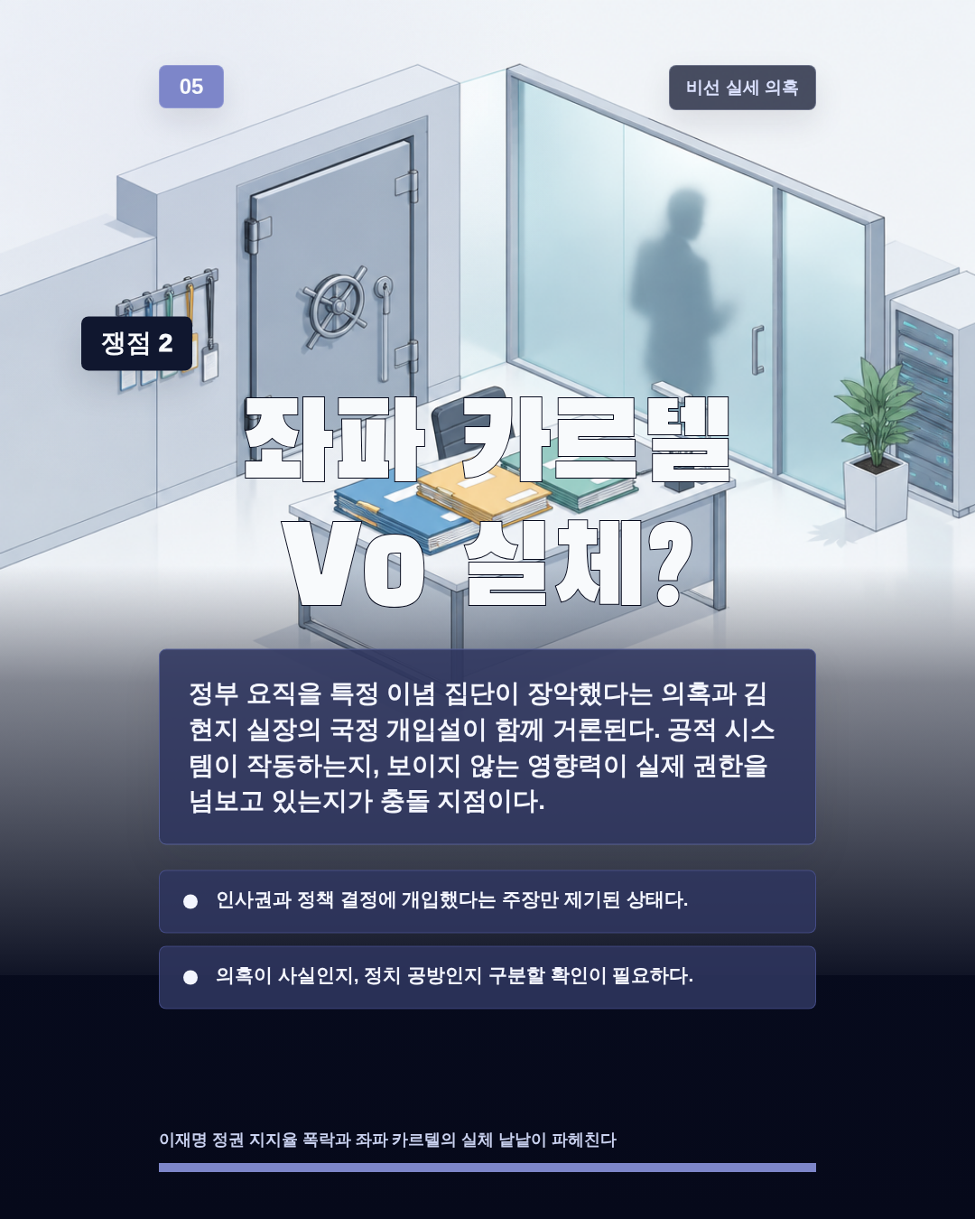 좌파 카르텔 V0 실체?