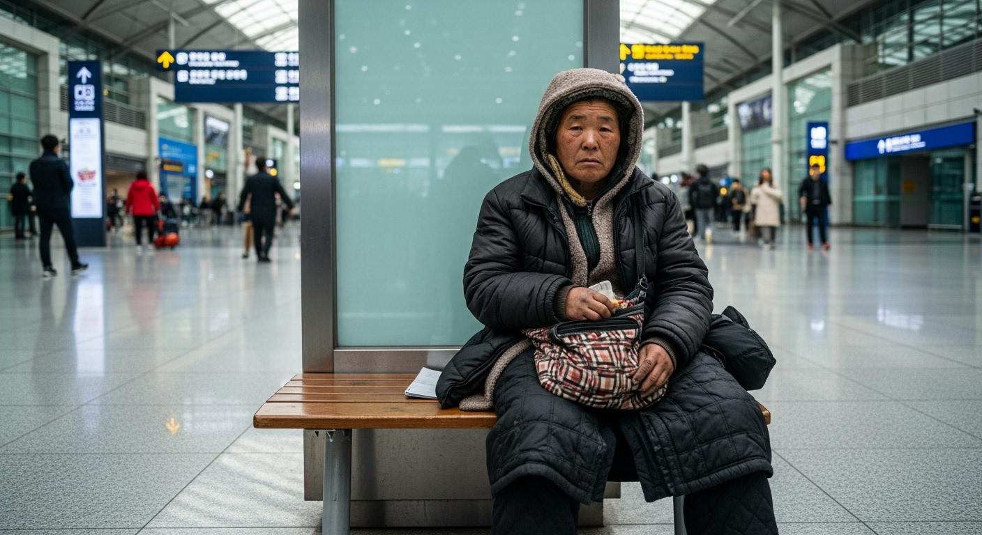 인천공항 노숙