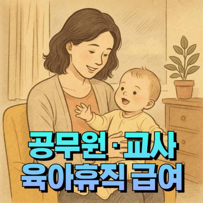 2025년-공무원-교사-육아휴직-급여