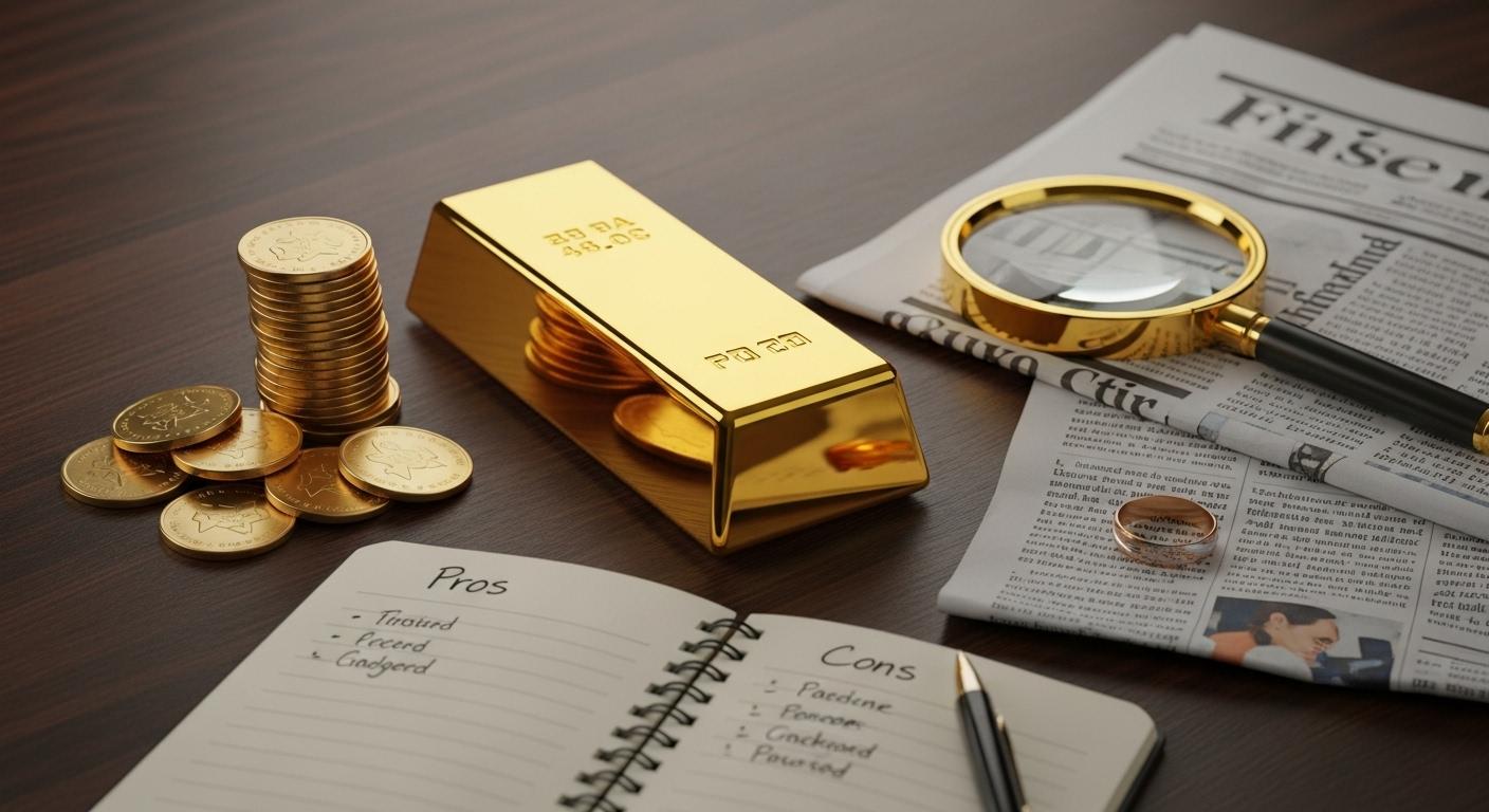 금 투자 장점 단점
