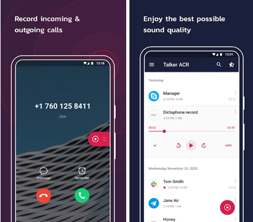 핸드폰 통화시 자동녹음 어플추천 BEST 6