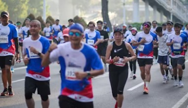 running