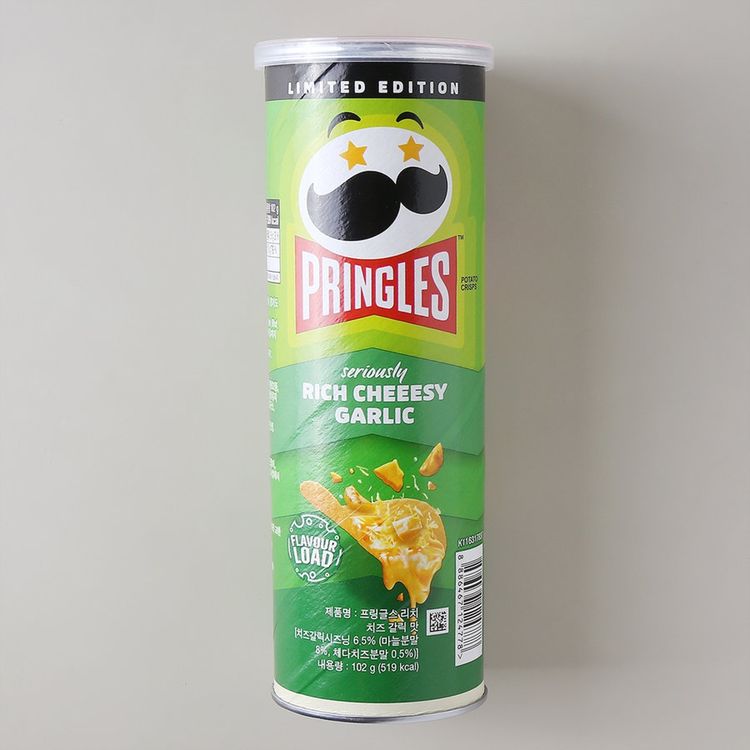 프링글스 종류별 맛 특징 비교, 칼로리, 추천 대상 리치 치즈 갈릭맛