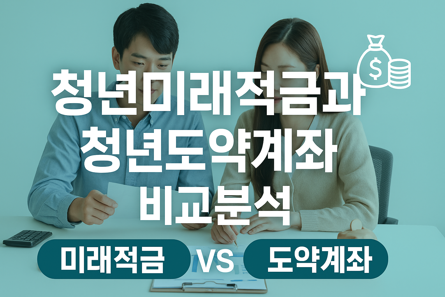 청년미래적금과 청년도약계좌 비교분석