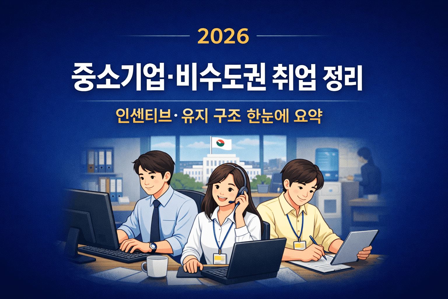 중소기업&middot;비수도권 취업 인센티브 정리-썸네일