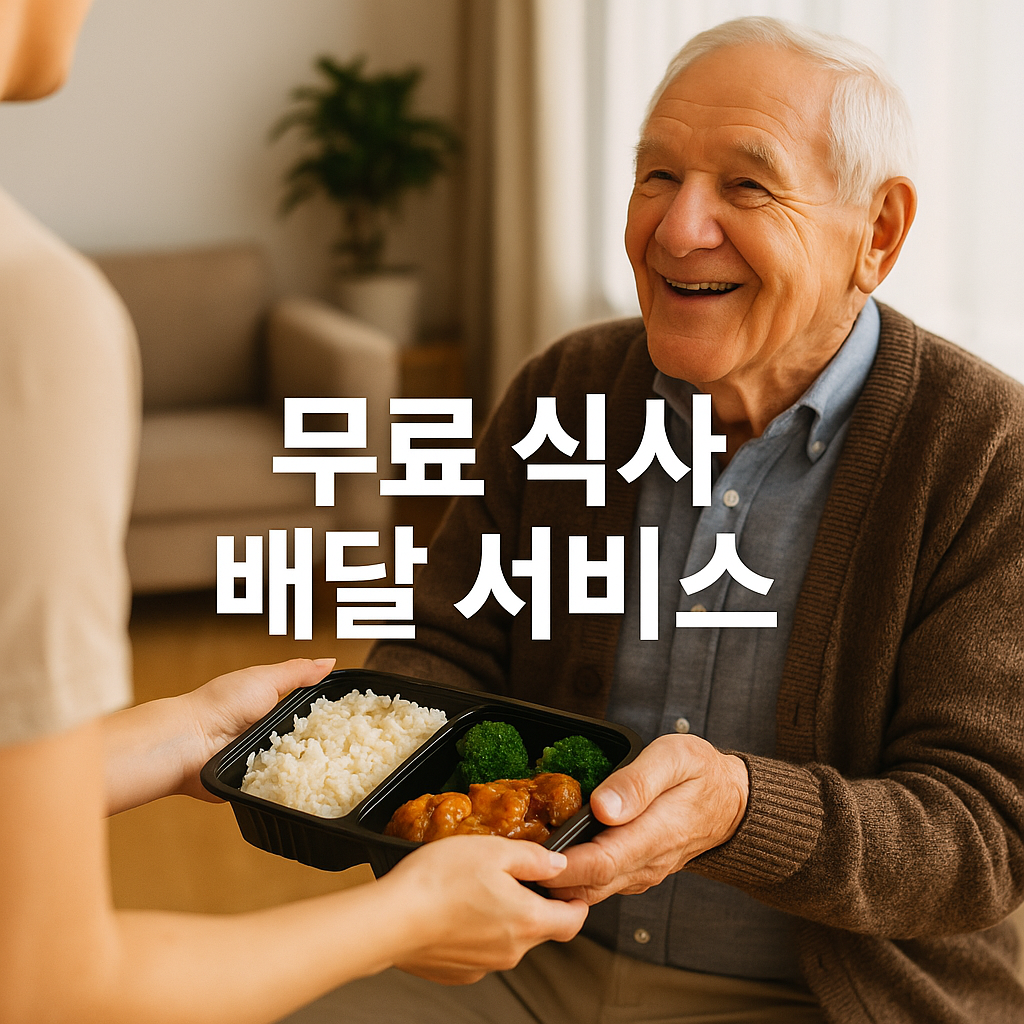 혼자 사는 어르신 필수! 집으로 찾아오는 무료 도시락 배달 서비스 총정리🚚