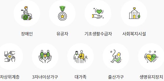 한전 고효율 가전제품 구매비용 지원사업 지원-대상자