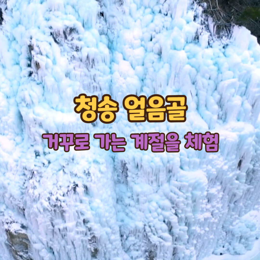 청송얼음골