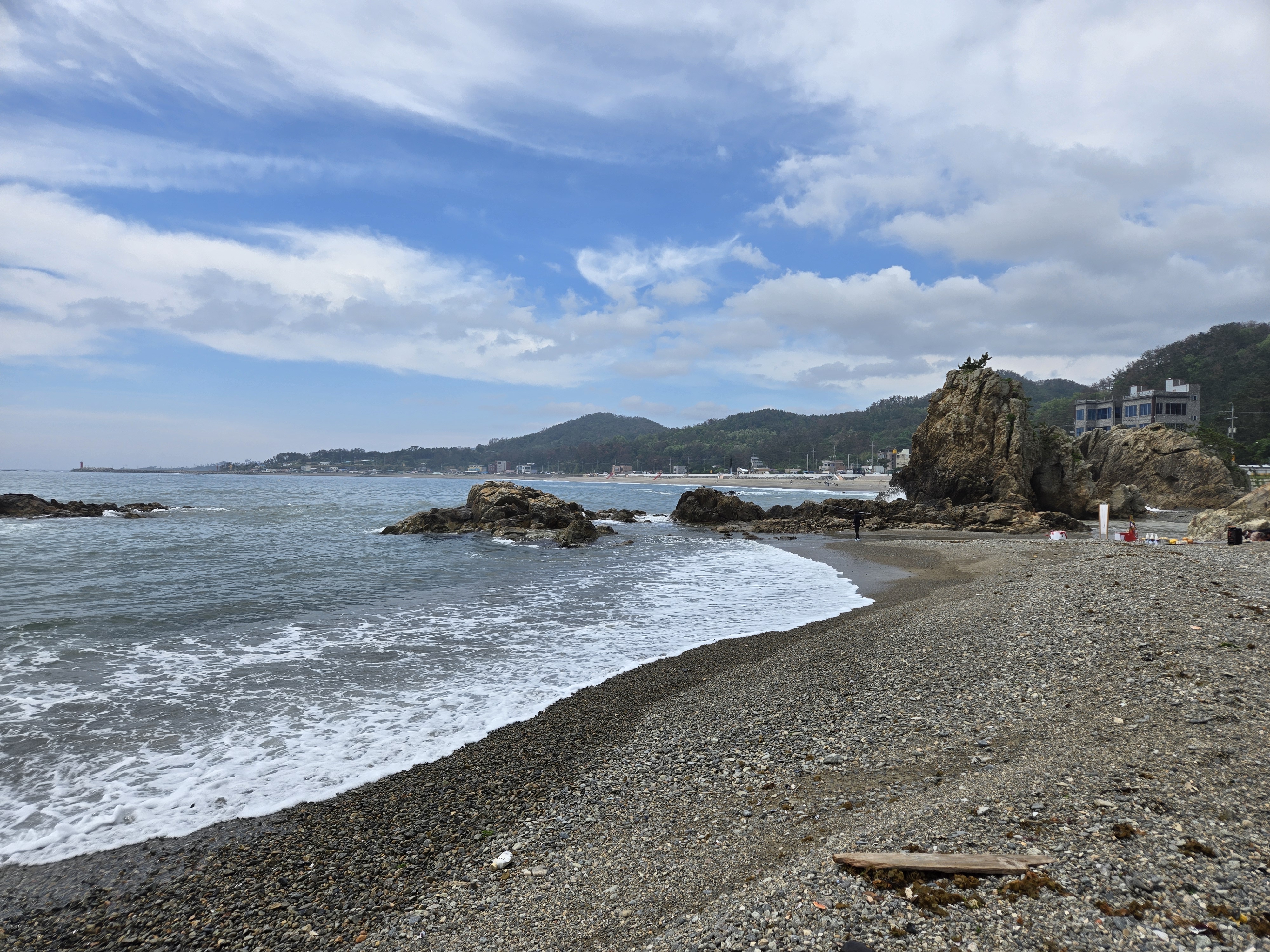포항 신창간이해변 해변