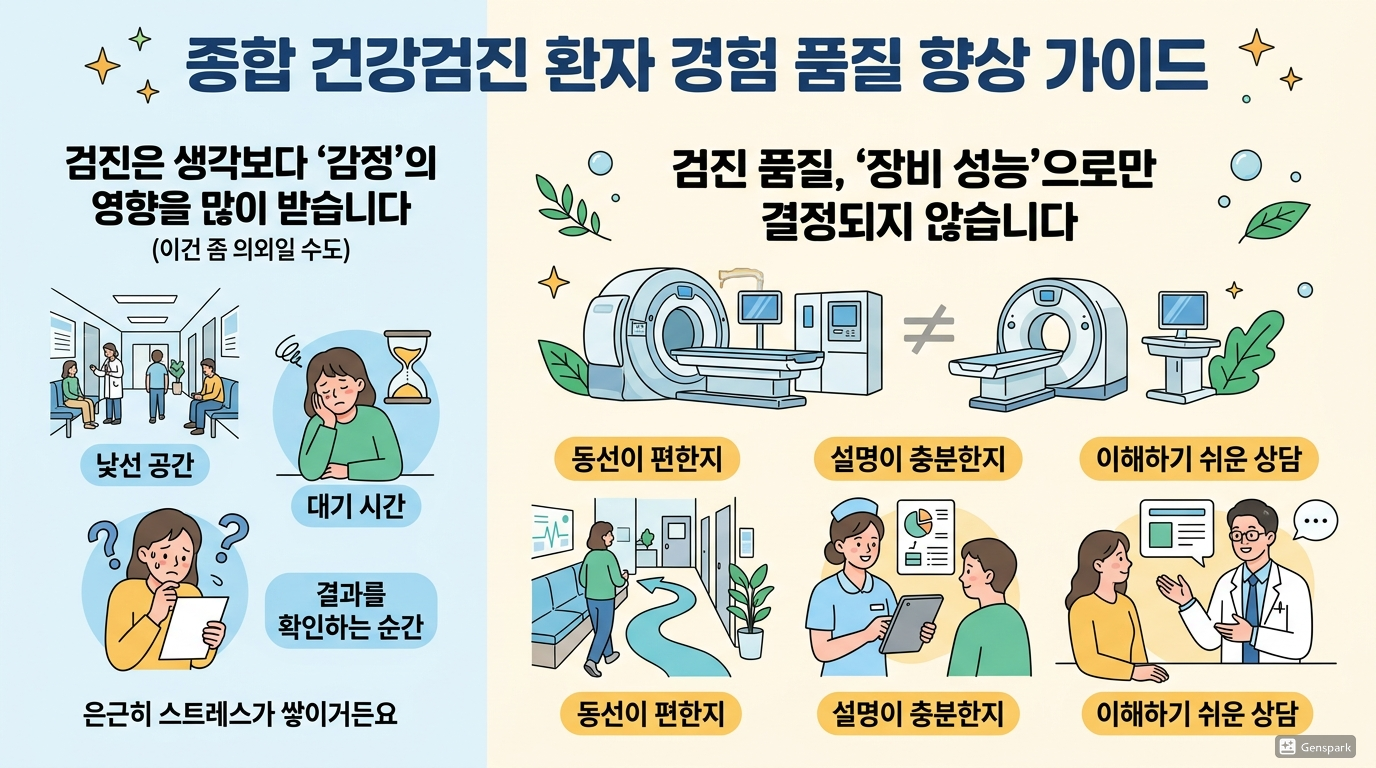 검진에서 경험의 질이 중요한 이유