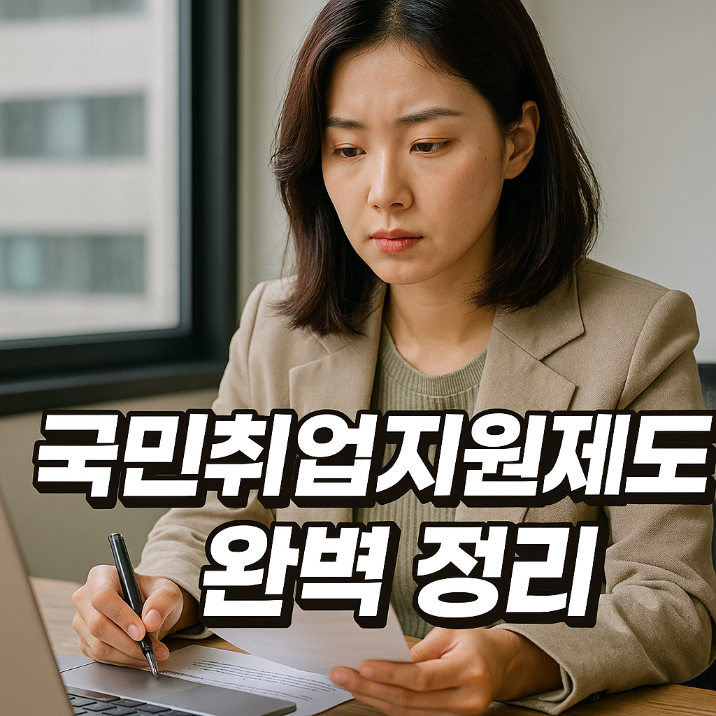2025 국민취업지원제도