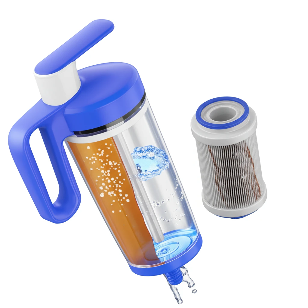 경수 국가 여행 시 샤워기 필터가 필..