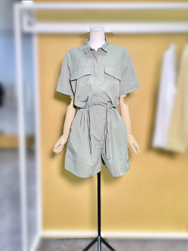 스타일리쉬바이피클 sty 바스락 스트링 숏 점프 수트 SBC3JS22IT1