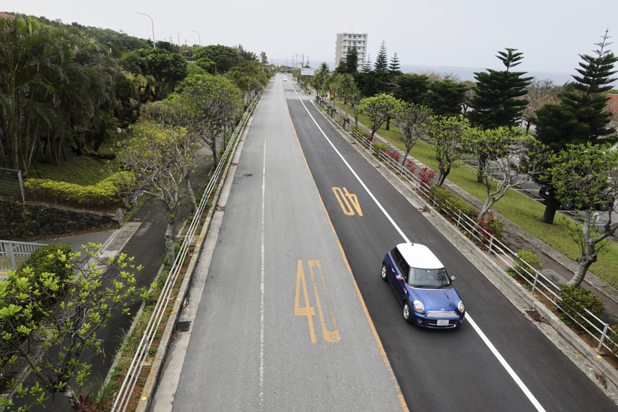 오키나와의 도로