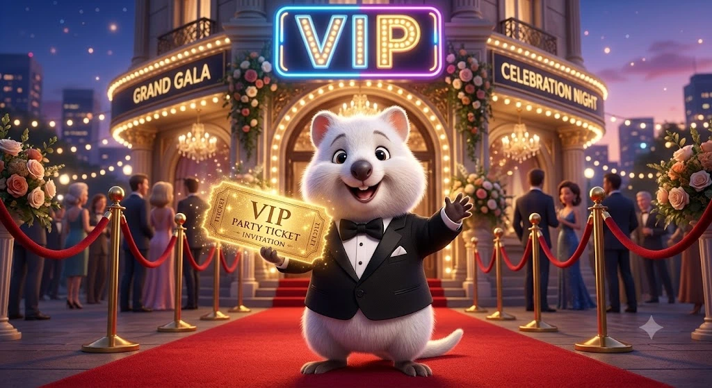 배당기준일을 VIP 파티에 비유한 이미지입니다. 배당금을 받으려면 주주명부를 마감하는 이날까지 내 이름이 확정되어야 한다는 핵심 의미를 담았습니다.
