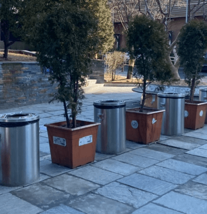 신도림 현대백화점 흡연실