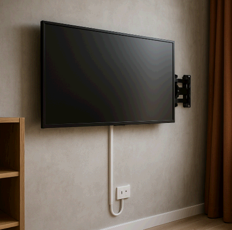 벽걸이TV 설치 인테리어 포인트