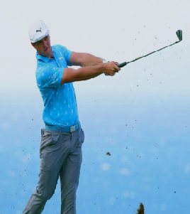 골프 피니쉬 동작