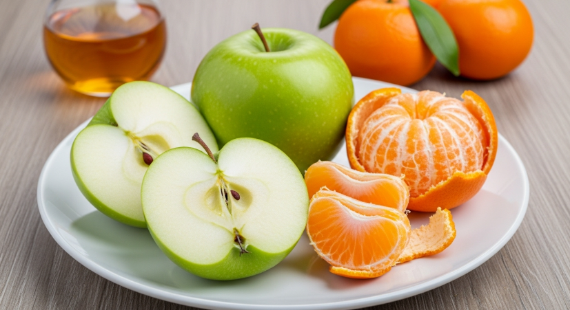 청사과 농장의 싱그러운 오후