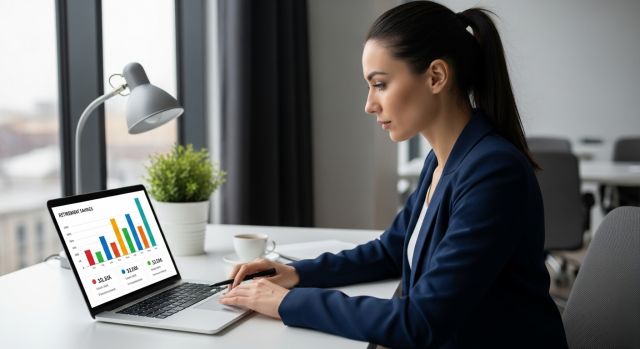 퇴직연금 DC형 수익률 확인하는 직장인의 재무 관리 상황