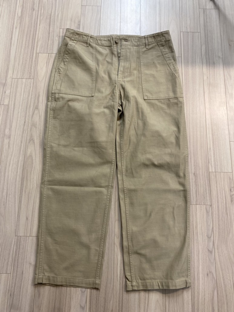 무신사 무신사스탠다드 오어슬로우 레플리카 퍼티그 팬츠 [베이지]REPLICA FATIGUE PANTS [BEIGE]