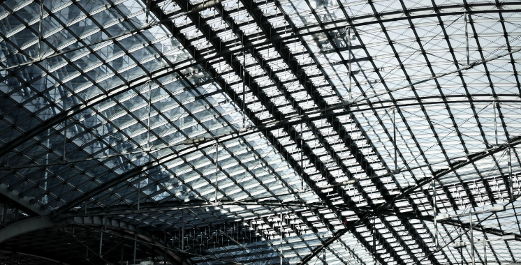 커튼월 공사 관련 사진