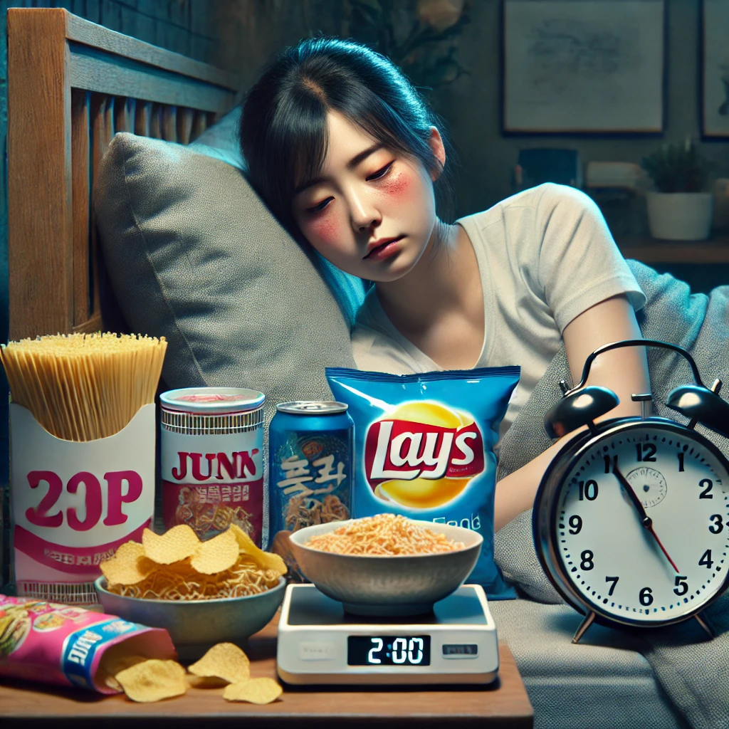 수면 부족에 관한 사진