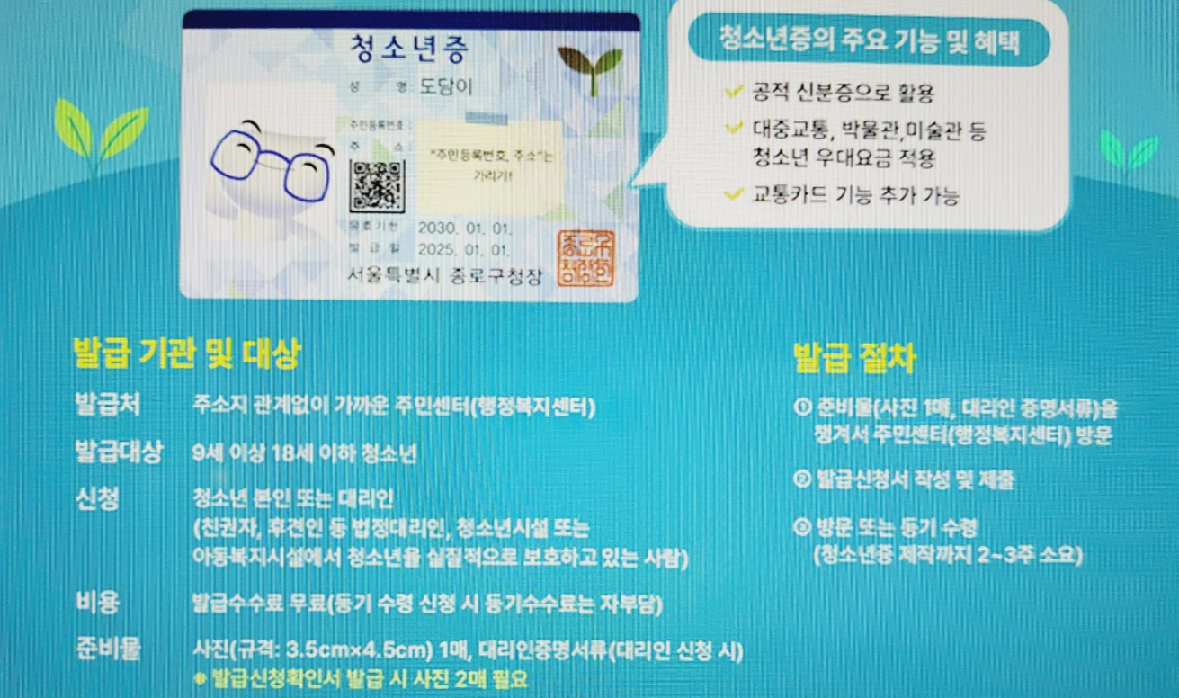 청소년증