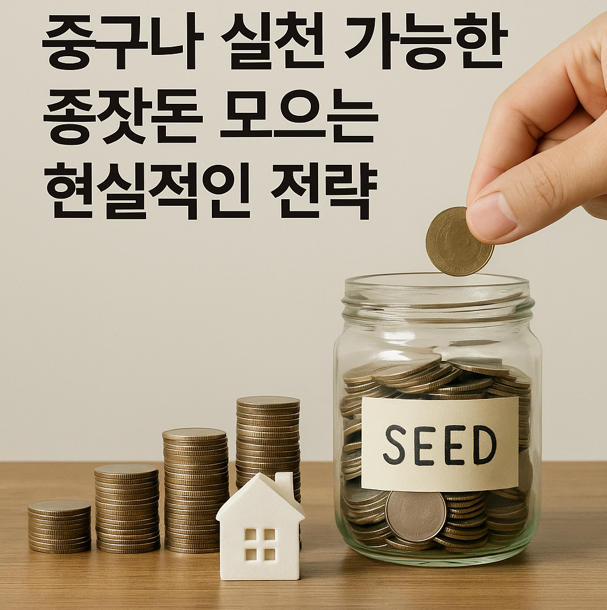 누구나 실천가능한 종잣돈모으는 전략