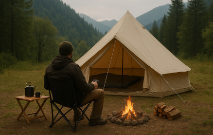 솔로 캠핑 관련 사진