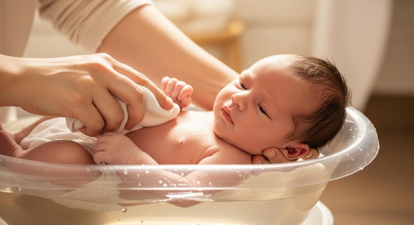 신생아 목욕시키는 방법