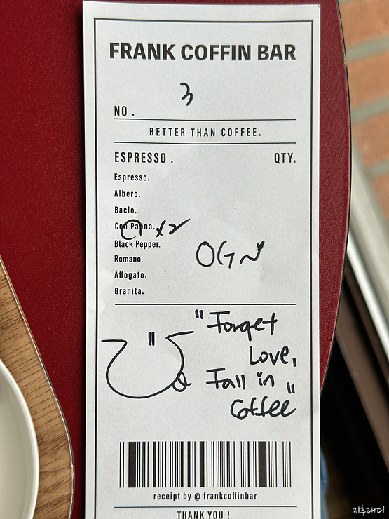 수원 행궁동 프랭크 커피바, 에스프레소 콤파냐, 오리지날 크로플