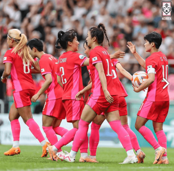 2023 FIFA 여자축구 월드컵 관련 사진입니다.