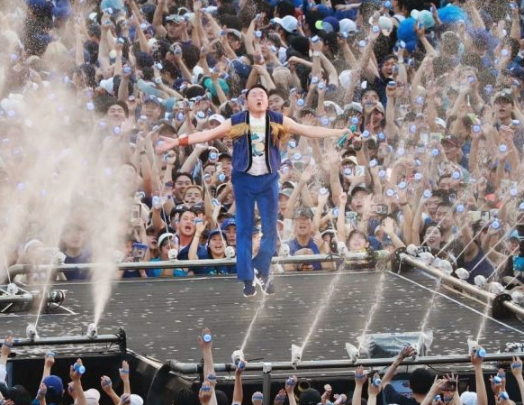 싸이 흠뻑쇼 무대