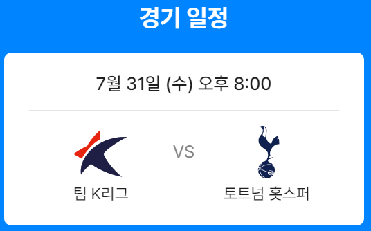 팀K리그 토트넘
