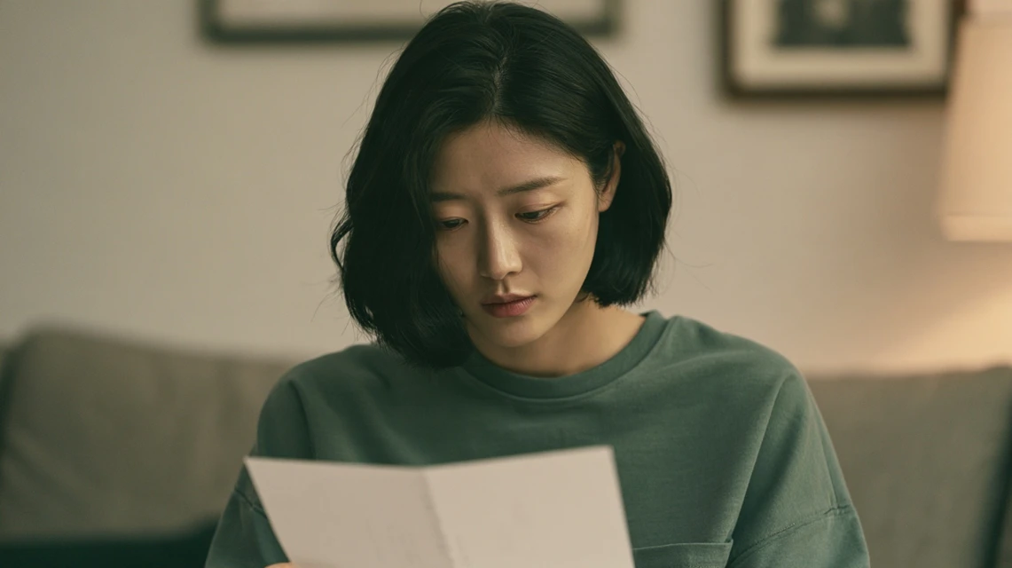 경조사 부조금 액수를 고민하는 모습