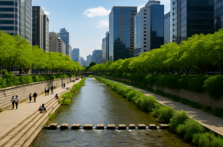 청계천 물길 따라 생겨난 동네들 이야기