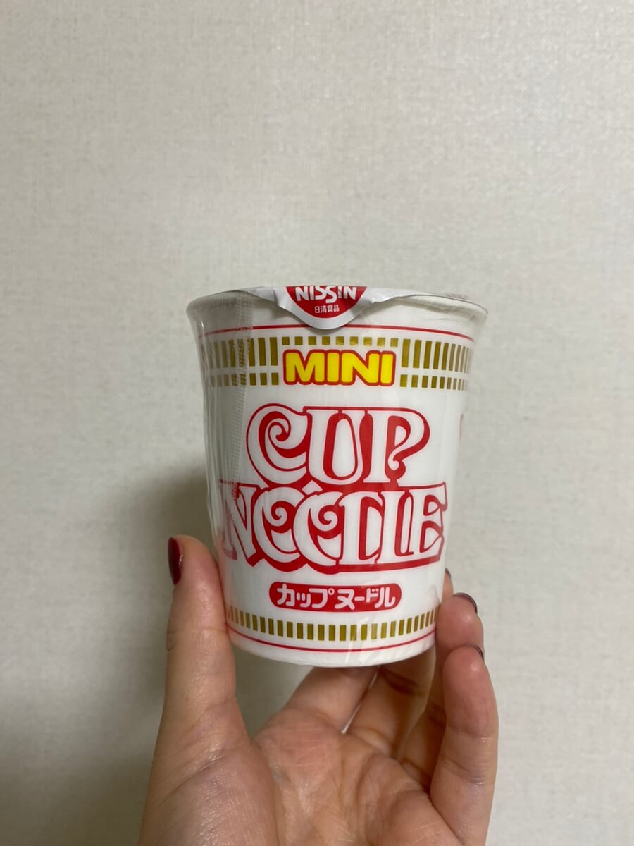 삿포로 닛신 컵누들 라면, 미니 보통맛