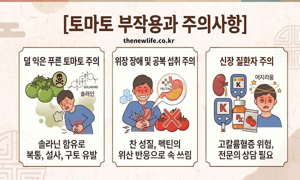 토마토 효능 부작용