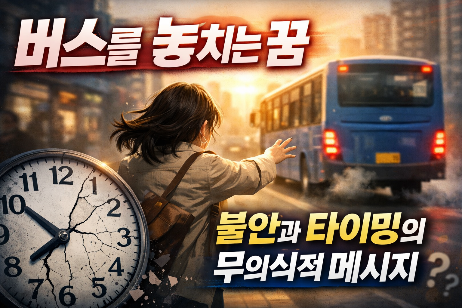 버스를 놓치는 꿈