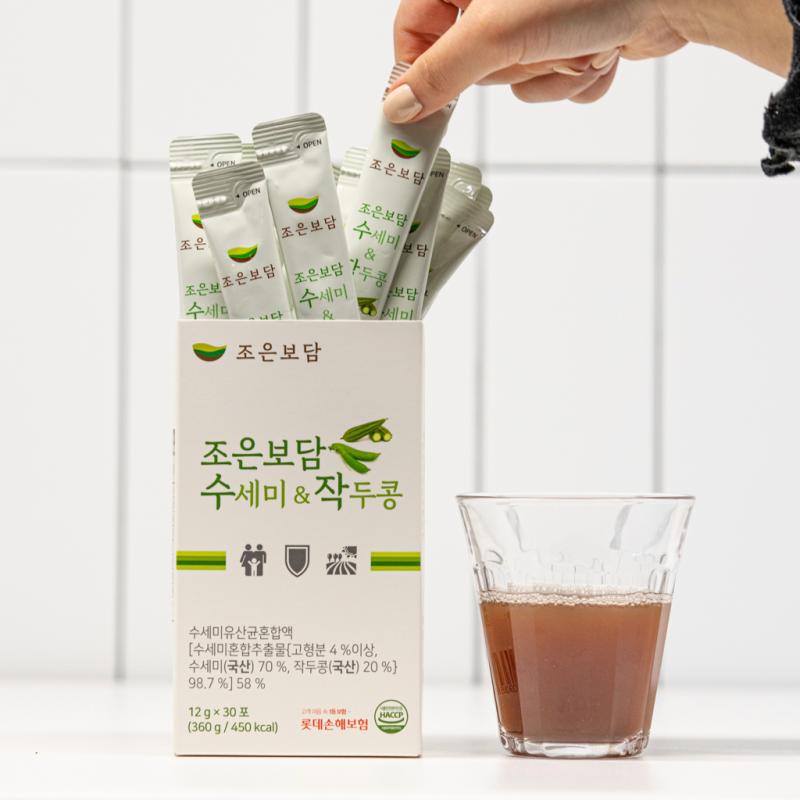 조은보담 수세미 작두콩 온가족 기관지 건강 30포
