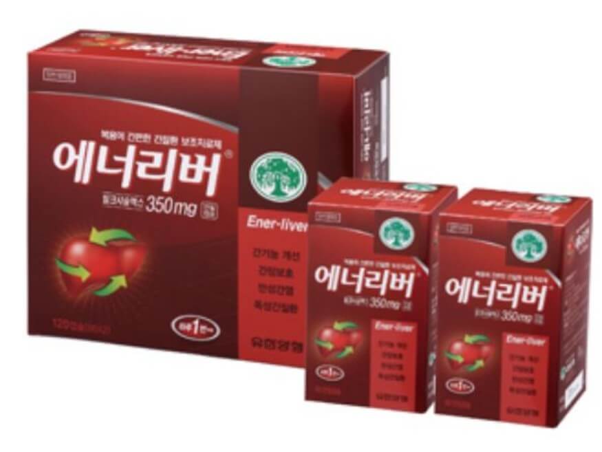 유한양행-에너리버-겉포장-사진입니다.