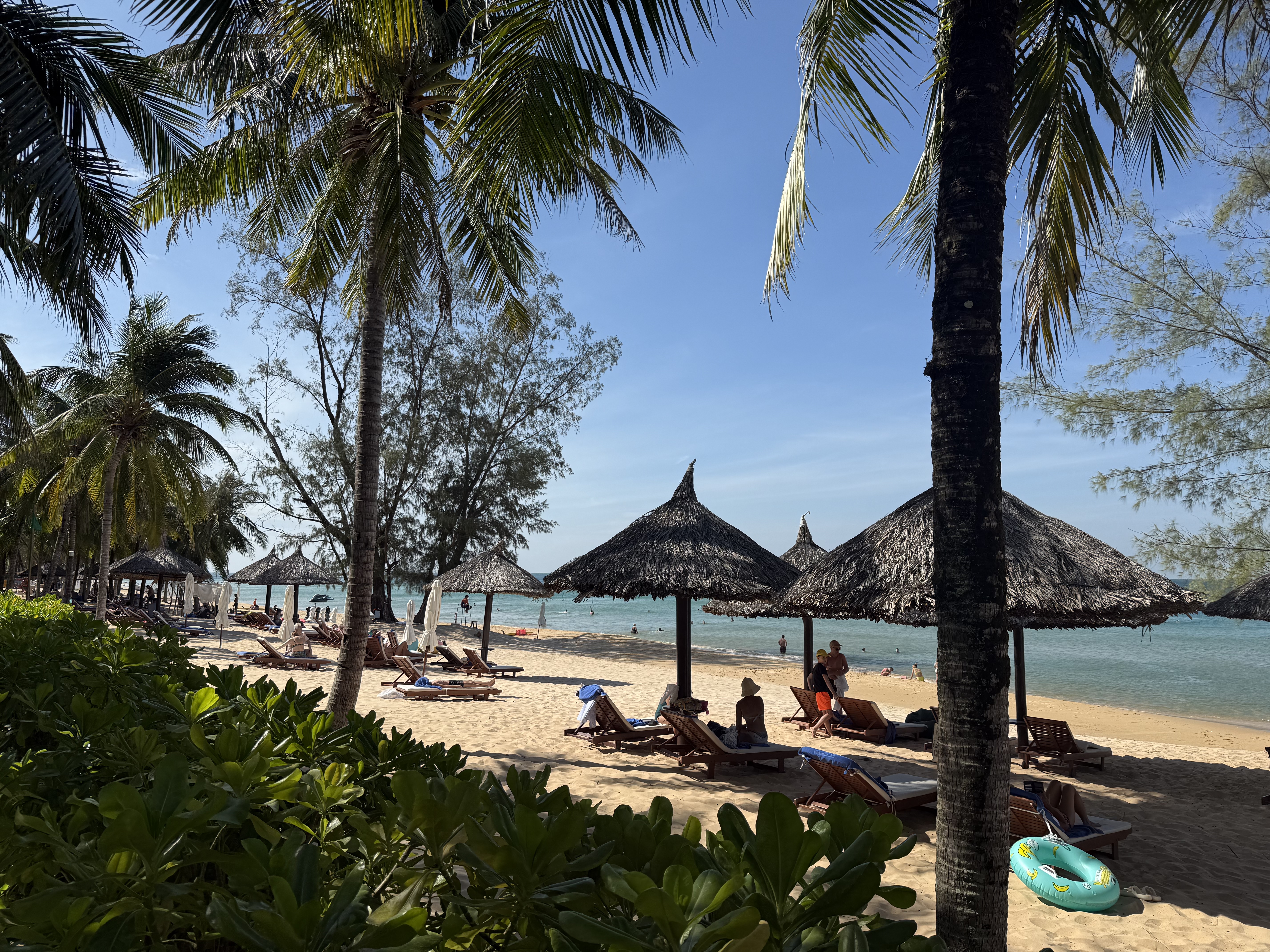 빈펄리조트 푸꾸옥(Vinpearl Resort Phu Quoc) 앞 해변