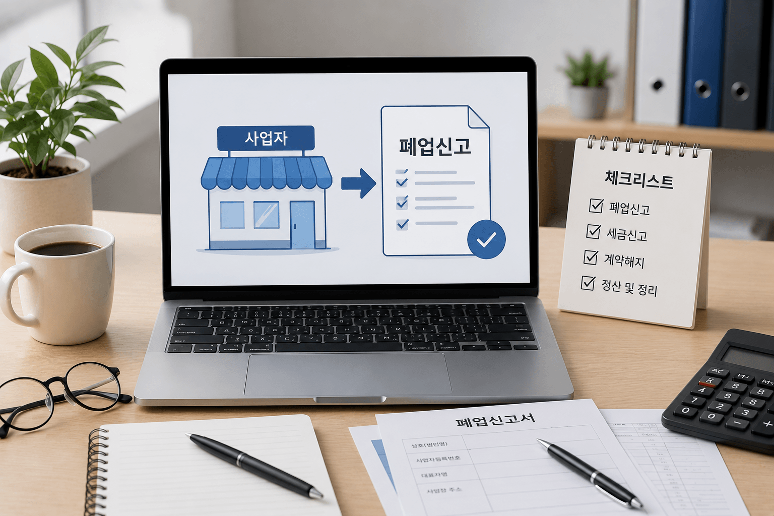 사업자 폐업신고 방법 총정리