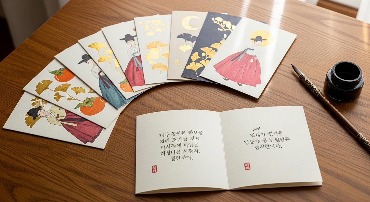 추석 카드 모음