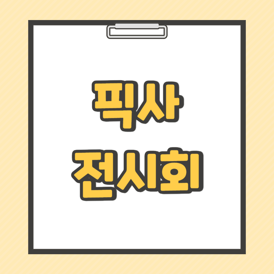 픽사 전시회