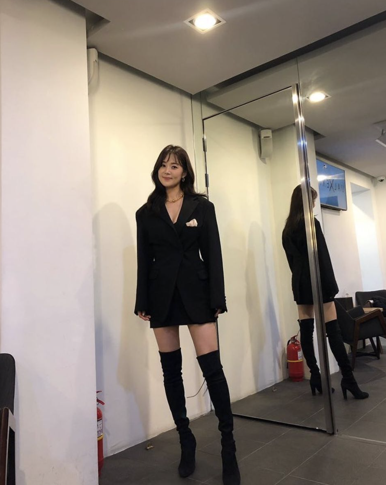 한지혜 패션