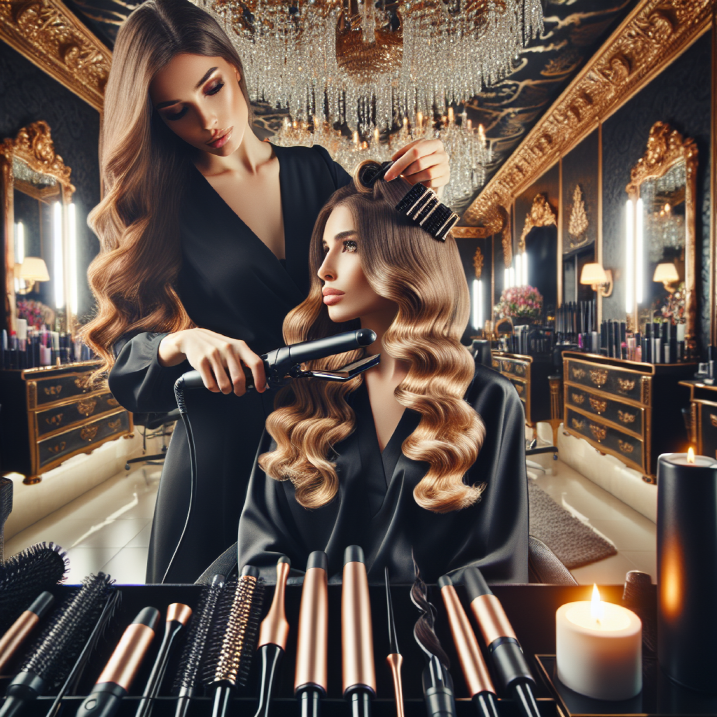 물결고데기 활용